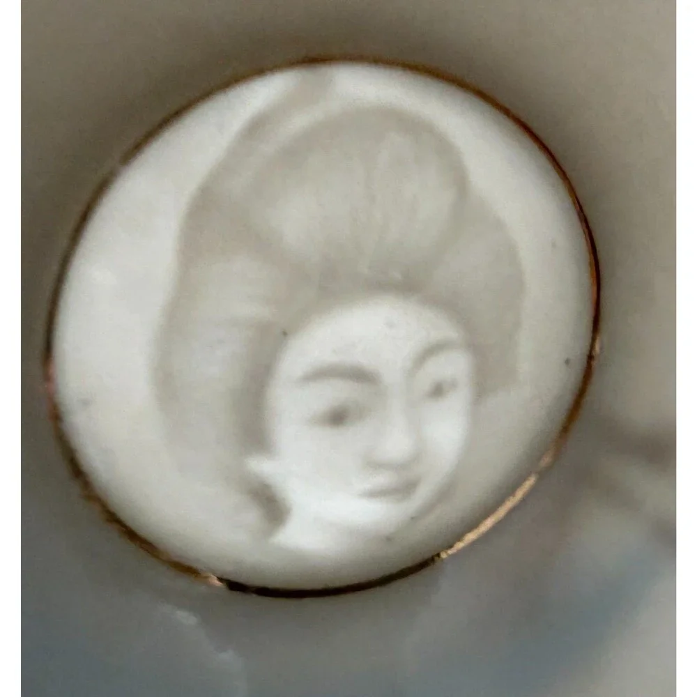 Lithophane Cup and Saucer